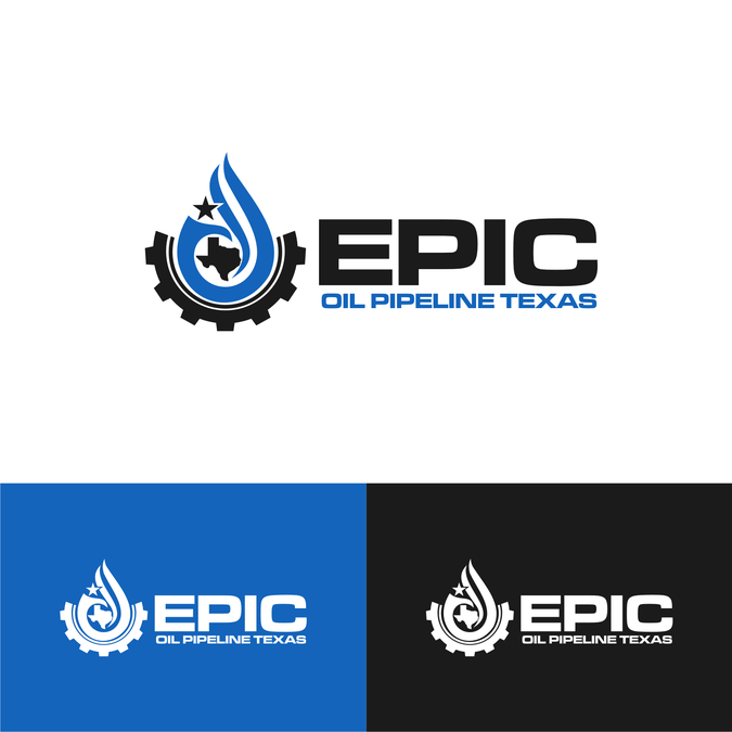 Pipeline Logo - EPIC logo for oil pipeline company in Texas. Logo design contest