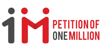 Million Logo - Petition of One Million – Seeking justice from Justin