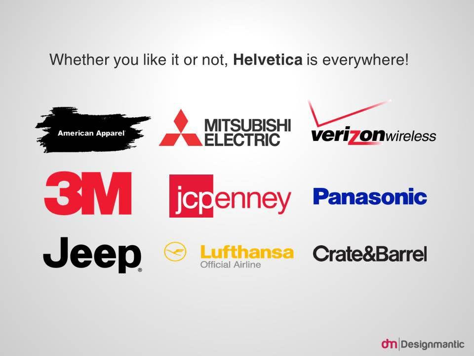 Helvetica Logo - Helvetica: The Bad Font We Love. DesignMantic: The Design Shop