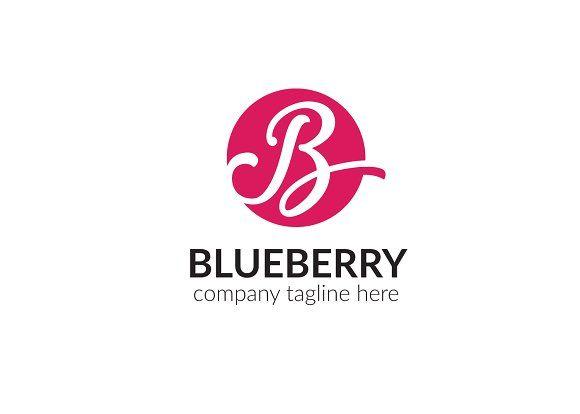 Blueberry Logo - Blueberry Letter B Logo Logo Templates Creative Market
