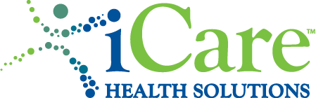 Icare Logo - iCare Health Solutions. Integrated Eye Care Seen Differently