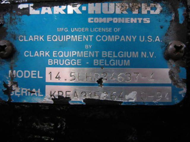 Clark-Hurth Logo - Transmission Clark Hurth Model 14.5LHR34637-4 | H. Serup Olesen