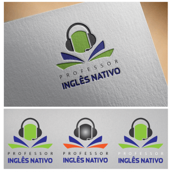 Nativo Logo - Logo Design Contests Professor Inglês Nativo Logo Design