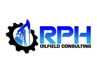 RPh Logo - RPH Oilfield Consulting logo design - 48HoursLogo.com