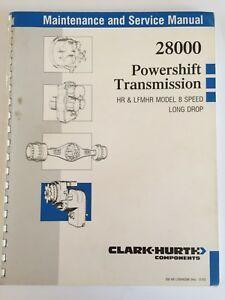 Clark-Hurth Logo - Clark-Hurth 28000 Powershift transmission maintenance and service ...