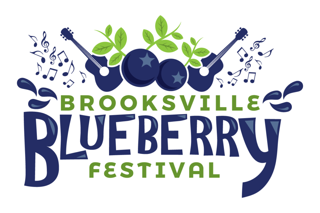 Blueberry Logo - Brooksville Blueberry Festival Logo Adventure Coast
