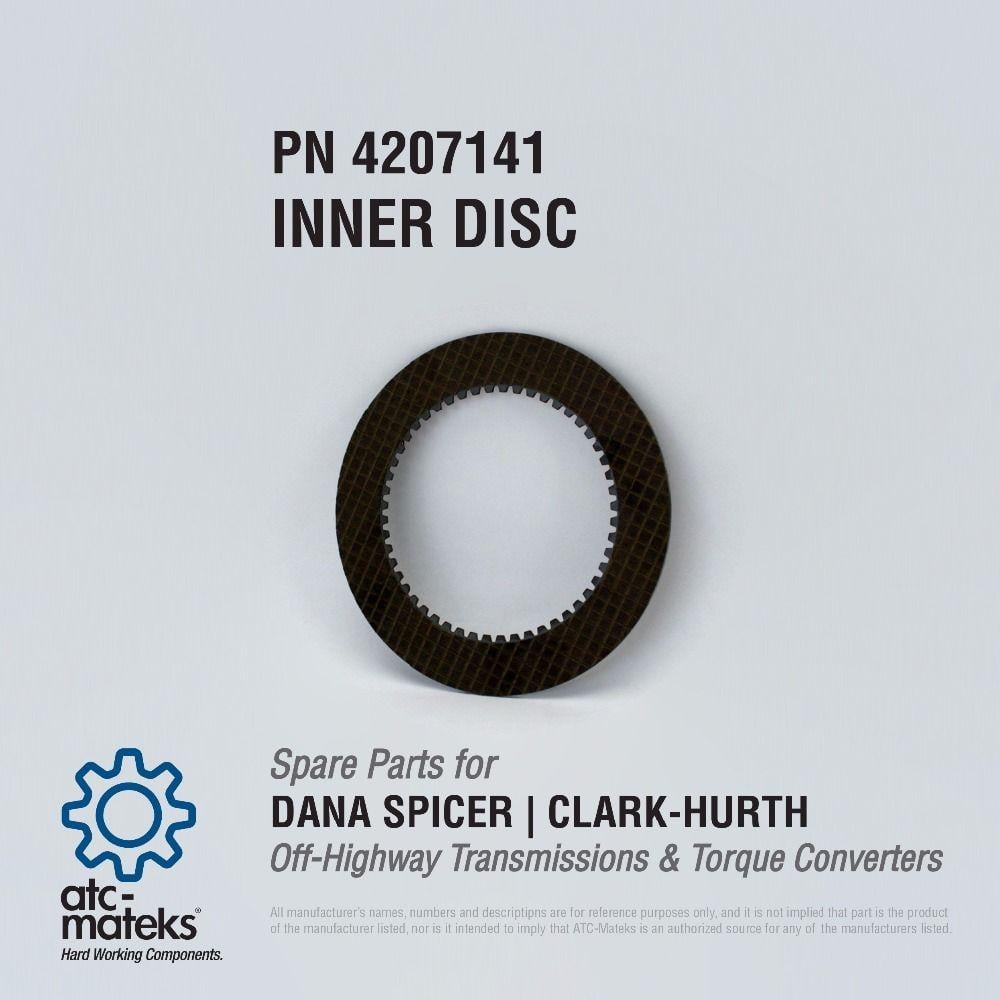 Clark-Hurth Logo - Inner Disc 4207141 - Clark Hurth / Dana Spicer - Buy Clark Friction ...