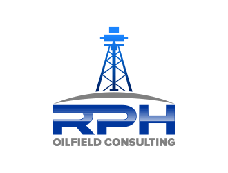 RPh Logo - RPH Oilfield Consulting logo design - 48HoursLogo.com