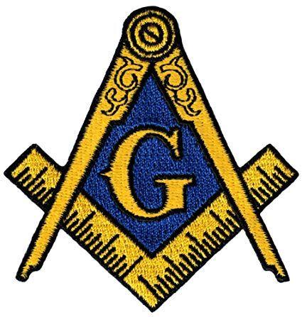 Freemason Logo - Amazon.com: Masonic Logo Patch Embroidered Iron-On Freemason Lodge ...