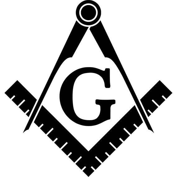 Freemason Logo - Freemason Logo Vinyl Sticker Decal Symbol Templar Masonic | Etsy