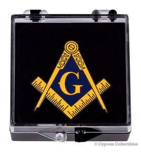 Freemason Logo - MASONIC LOGO ENAMEL LAPEL PIN FREEMASON SQUARE COMPASS MASON EMBLEM