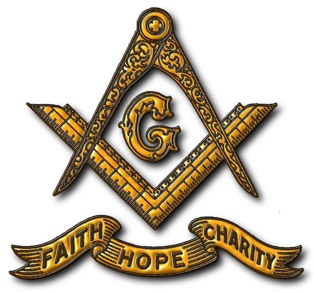 Freemason Logo - 4.95 GBP - Framed Print - Gold Freemason Logo (Mormon Books Of ...