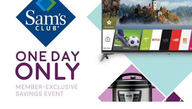 Sam's Club Logo - See the Sam's Club One Day Holiday Deals in Dec. 16 Ad