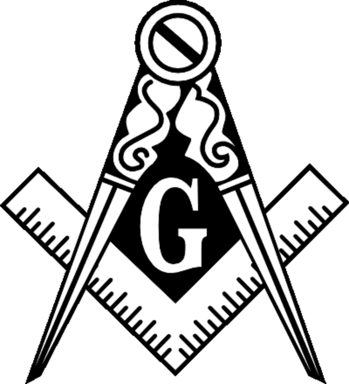 Freemasonry Logo - Masonic Square And Compass Logo Clipart | Images! | Masonic symbols ...