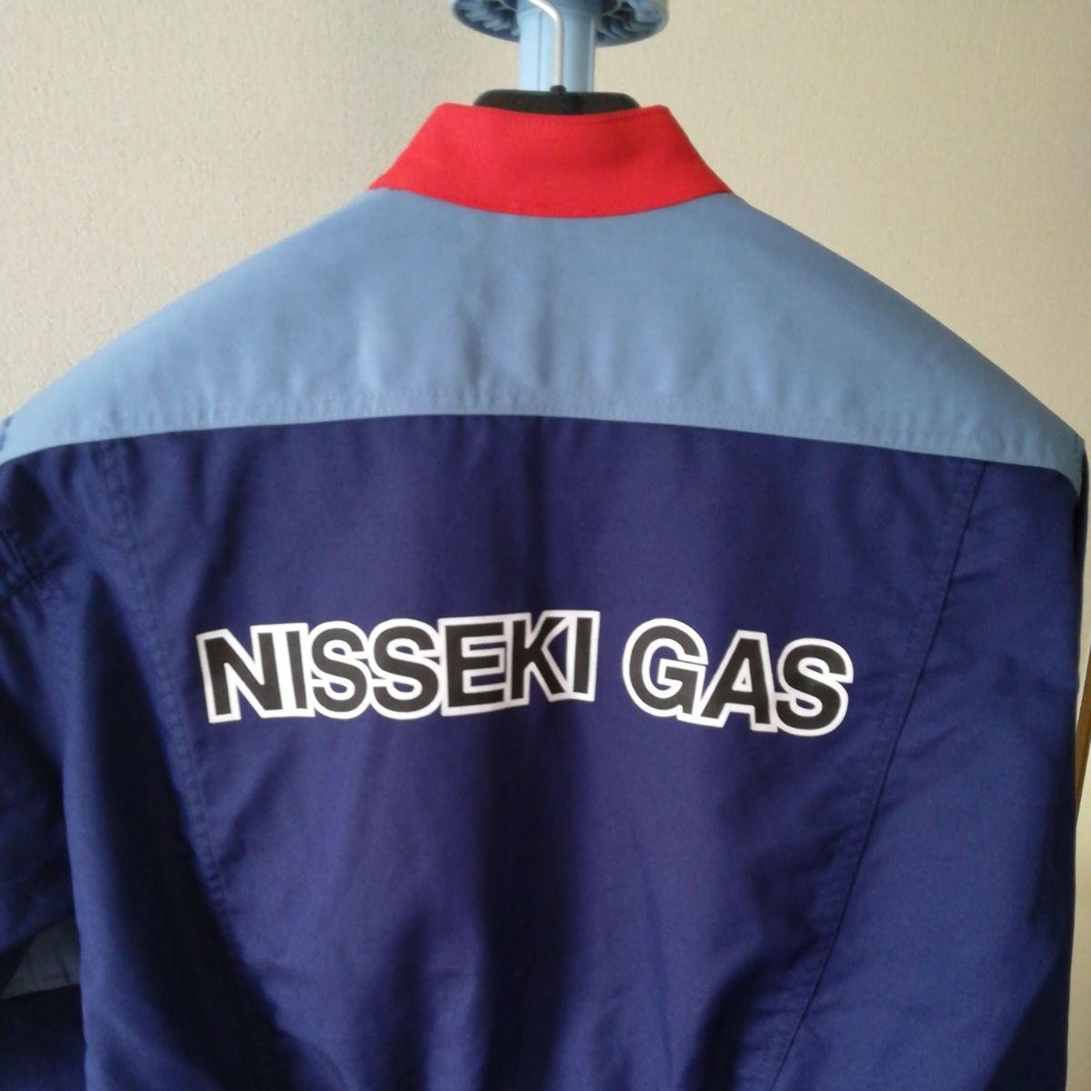 Nisseki Logo - NISSEKI GAS 日石ガスつなぎMサイズ未使用品NISSEKI GAS 日石ガスつなぎM