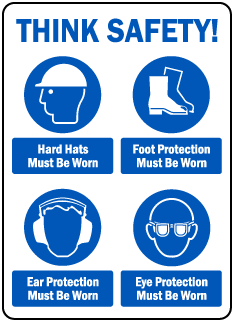 PPE Logo - Personal Protective Equipment Signs | 25+ PPE Signs Available