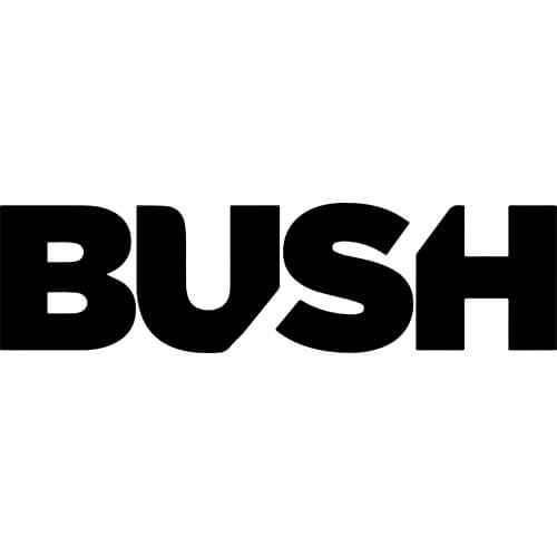 Bush Logo - Bush Band Logo Decal Sticker - BUSH-BAND-LOGO | Thriftysigns