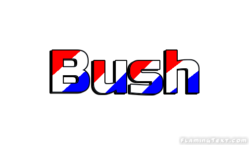 Bush Logo - United States of America Logo | Free Logo Design Tool from Flaming Text