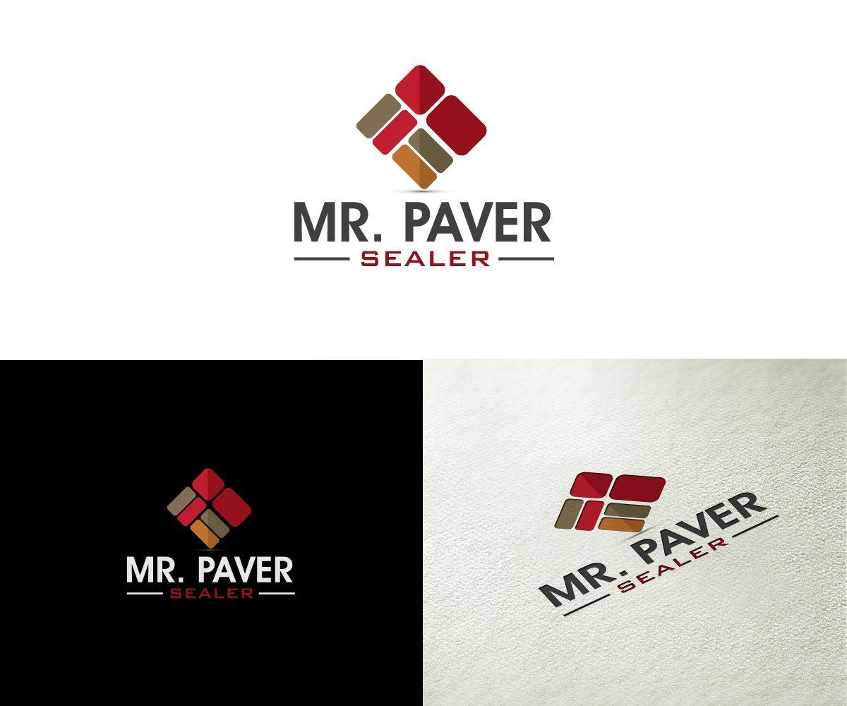 Paver Logo - Upmarket, Elegant, Home Improvement Logo Design for Mr. Paver Sealer ...