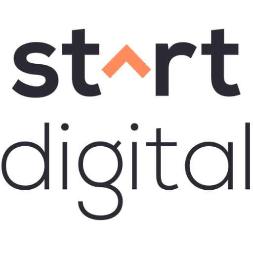 Start Logo - Website development and graphic design. Start Digital Glasgow