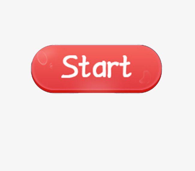 Start Logo - The Start Button, Button Clipart, Red, Start PNG Image and Clipart