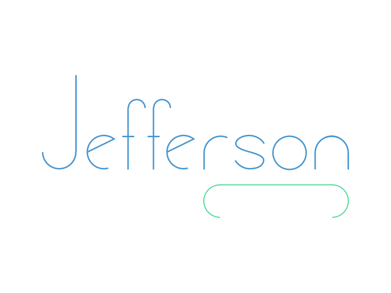 Jefferson Logo - Jefferson Logo by Sam Weiller | Dribbble | Dribbble