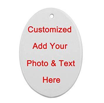 FKC Logo - Amazon.com: FKC DESIGN Personalized Custom Handmade Oval Ceramic ...