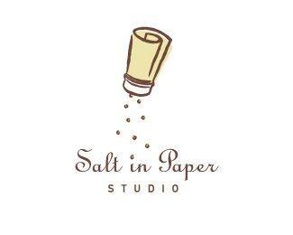 Salt Logo - Salt In Paper - Logo Design Inspiration