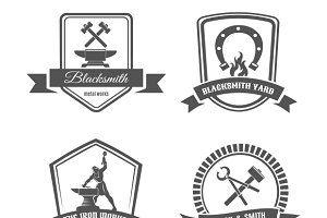 Blacksmith Logo - Blacksmith Photos, Graphics, Fonts, Themes, Templates ~ Creative Market