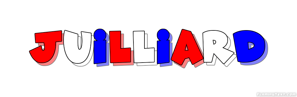 Juilliard Logo - United States of America Logo. Free Logo Design Tool from Flaming Text