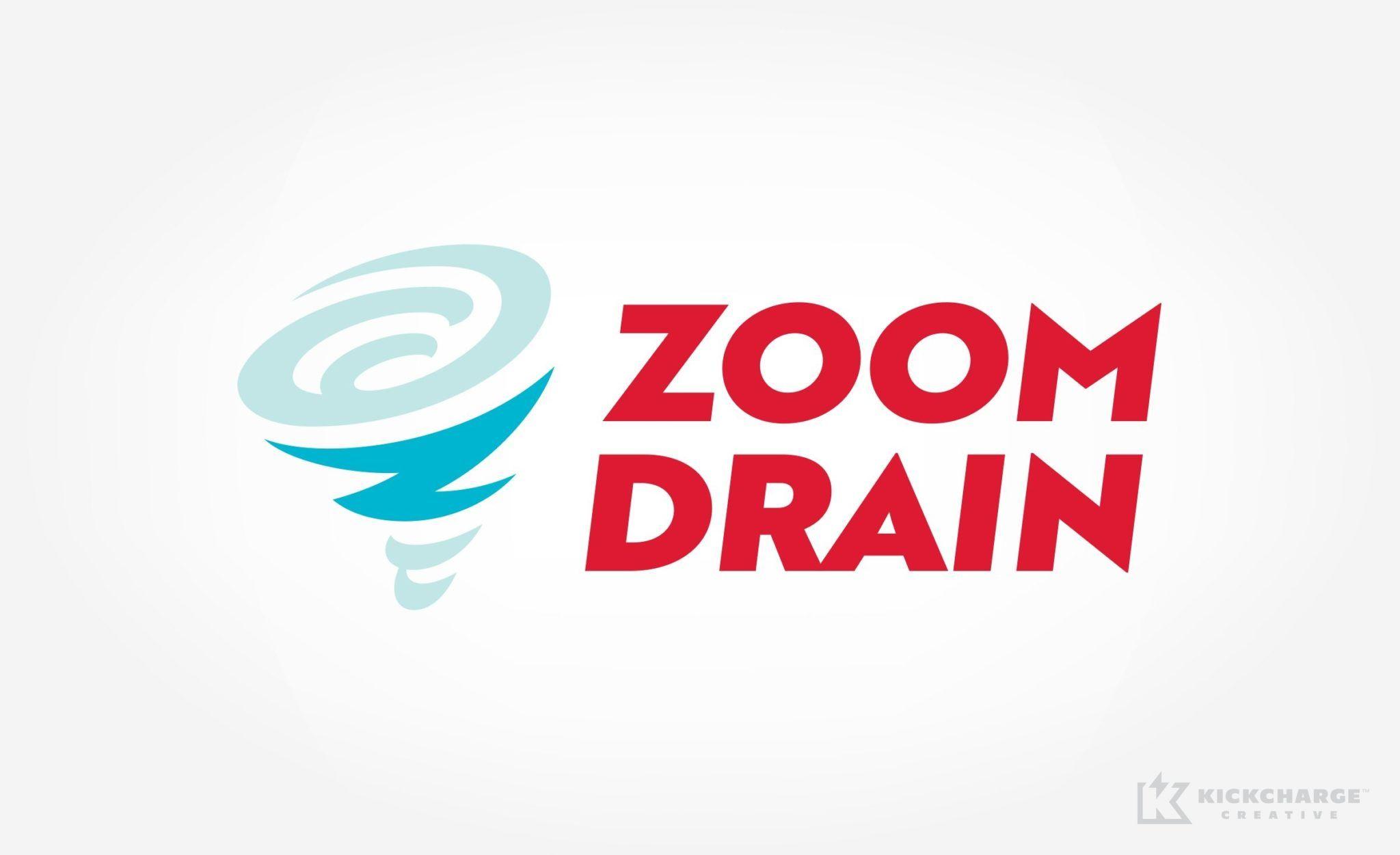 Drain Logo - Zoom Drain - KickCharge Creative | kickcharge.com | KickCharge ...