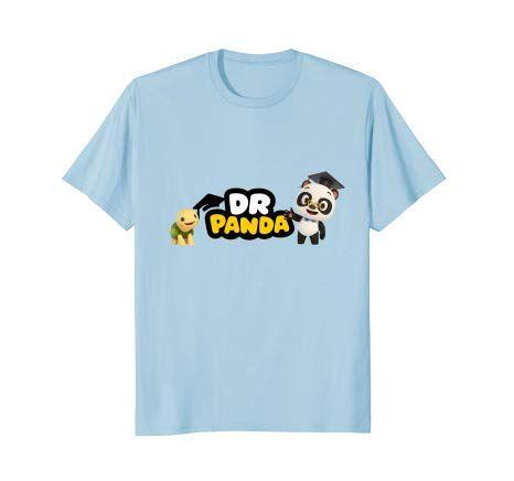 Toto Logo - Amazon.com: Dr. Panda & Toto Logo Official T-Shirt: Clothing