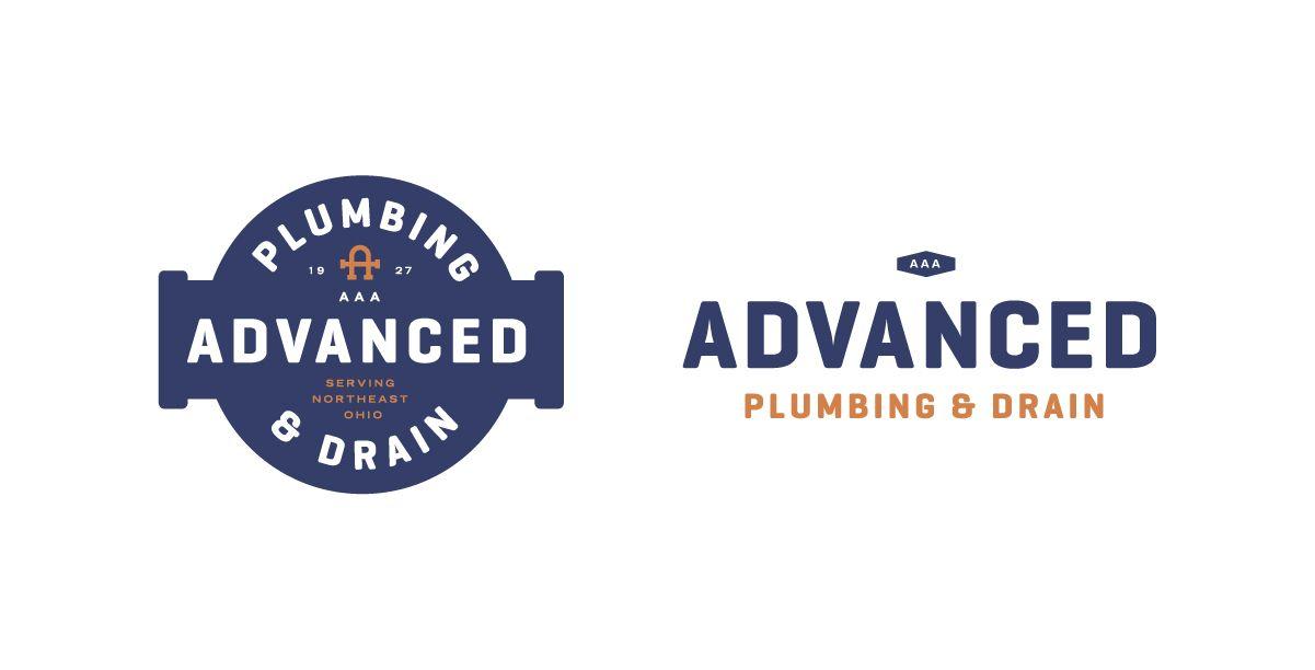 Drain Logo - Advanced Plumbing & Drain - Go Media™ · Creativity at work!