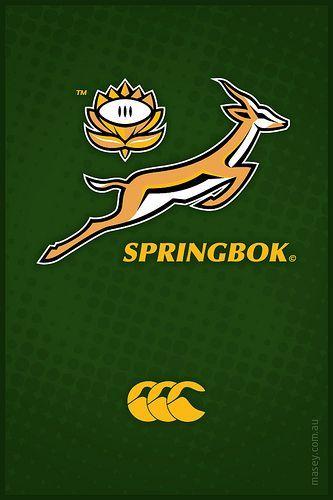 Springboks Logo - Springboks iPhone Wallpaper | RUGBY | Rugby, Rugby wallpaper, World ...