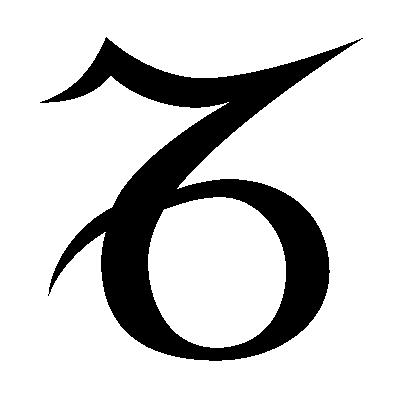 Capricorn Logo - The Capricorn symbol (glyph). Branding Inspirations