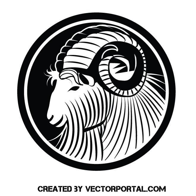 Capricorn Logo - Capricorn horoscope symbol - Download at Vectorportal