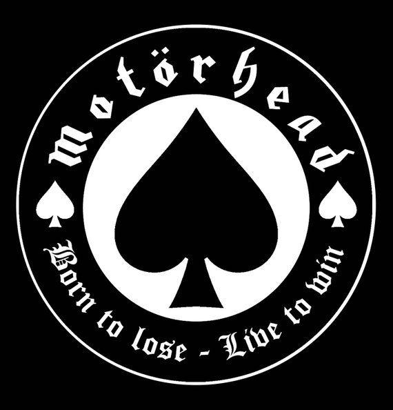 Lose Logo - Motorhead Ace Of Spades Black Vest Bastards Tank Born To Lose