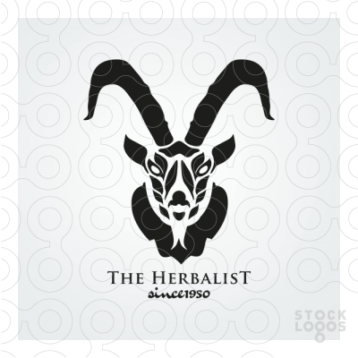 Capricorn Logo - The Herbalist #logo #ibex #capricorn #goat. Capricorn Klan. Logos