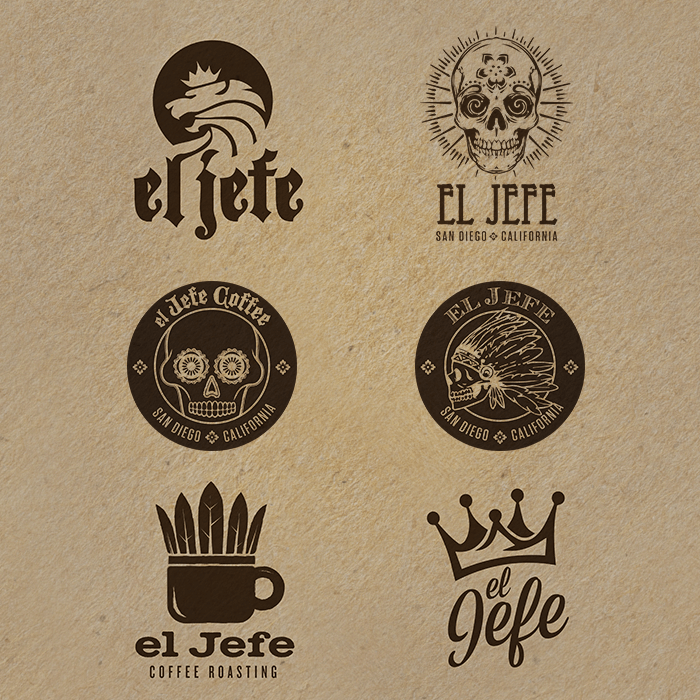 Jefe Logo - El Jefe Coffee — Painted Ship