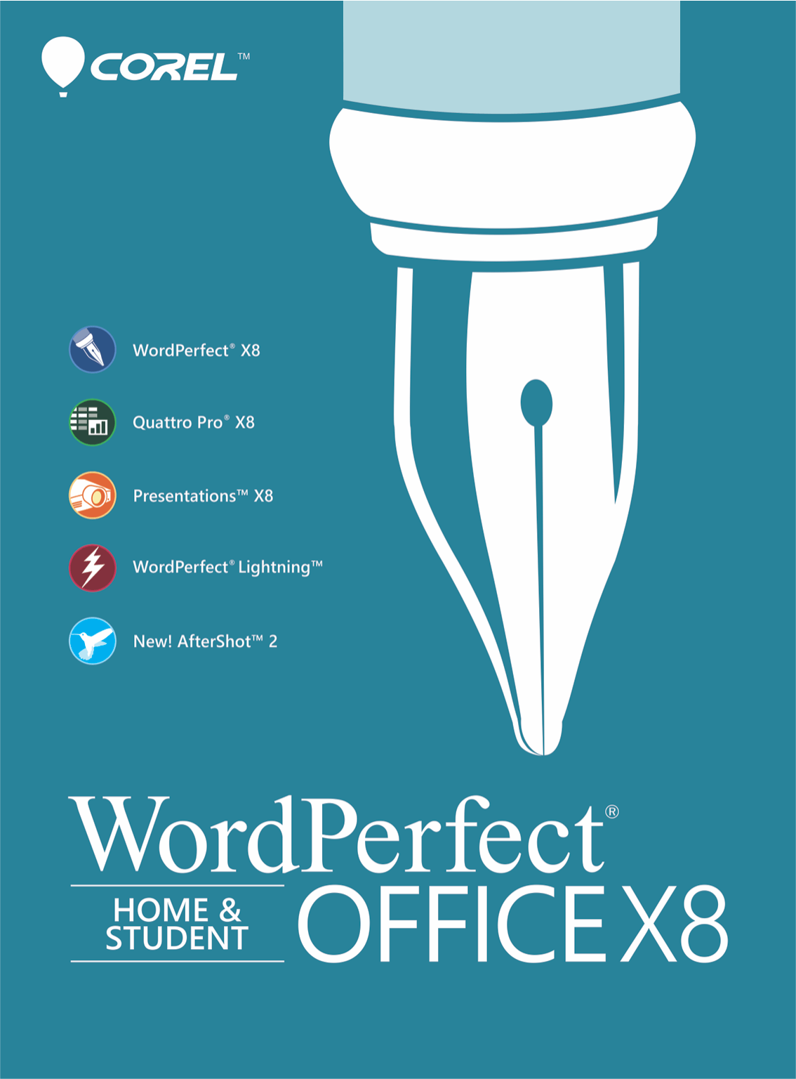 WordPerfect Logo - WordPerfect Office X8 Home & Student [Download]: Amazon.co.uk: Software