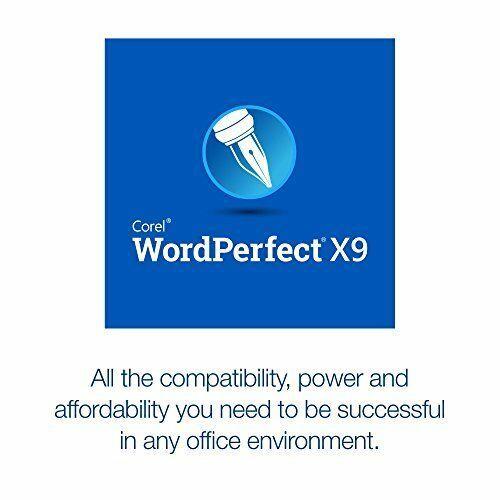 WordPerfect Logo - Corel WPOX9PREFDVDAM Corporation WordPerfect Office X9 Pro En | eBay