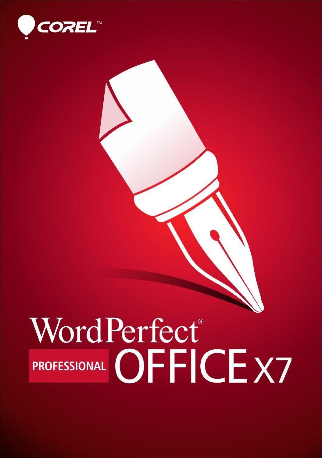 WordPerfect Logo - Corel - WordPerfect Office X7 Pro Upgrade #C200-2592