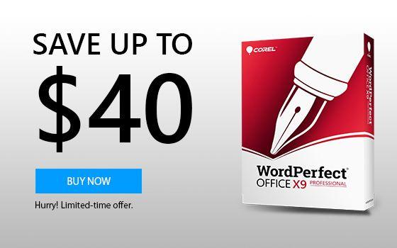 WordPerfect Logo - Powerful Productivity Software for Home and Office