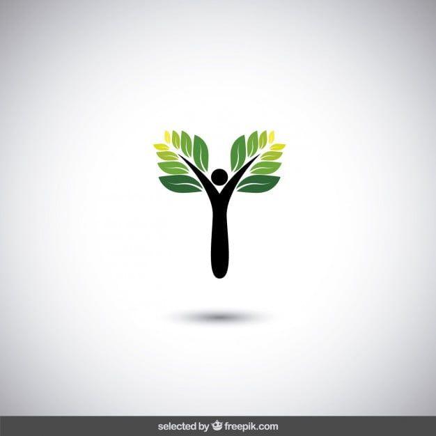 EcoLogo Logo - Eco logo with abstract tree eps file | free graphics | UIHere