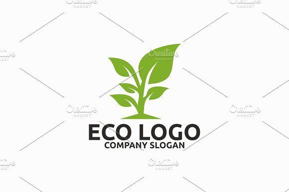 EcoLogo Logo - Eco Logo Logo Templates Creative Market