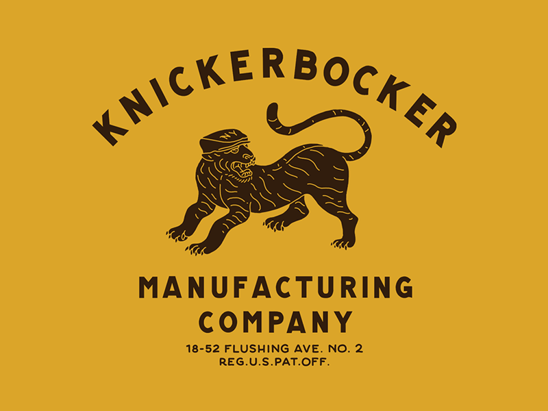 Knickerbocker Logo - Knickerbocker MFG. Industrial Lettering + Logos
