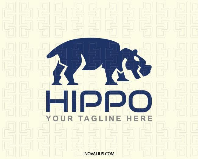 Hippotamus Logo - Hippo Abstract Logo For Sale