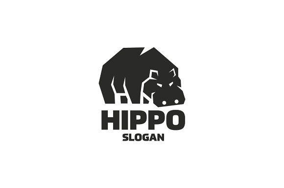 Hippo Logo - Hippo Logo Templates Creative Market