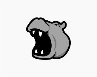 Hippo Logo - Mad Hippo Logo Designed