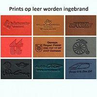 Leer Logo - Lederen (Leren) Sleutellabels - Hotelsleutelhangers - Leren ...